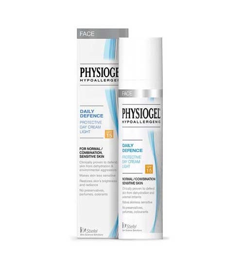 Physiogel Daily Defence Protective Day Cream Light SPF15 40ml